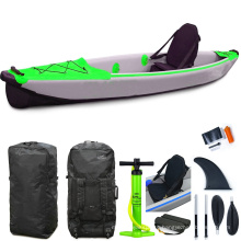 Superior 2021 Factoty Popular Single Seat Wholesale PVC Material Inflatable Fishing Kayak For Sale
